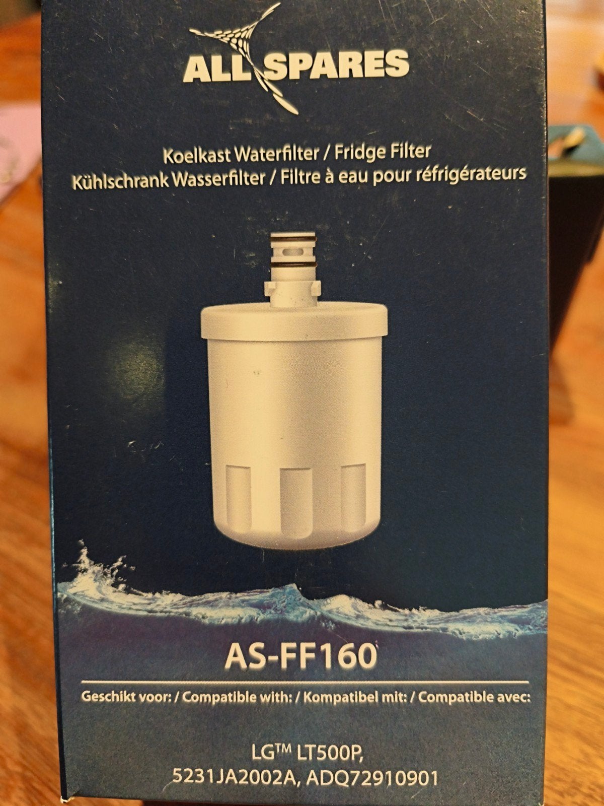 waterfilter's 4x All Spares AS-FF160 Koelkast Waterfilter, Ophalen, Nieuw