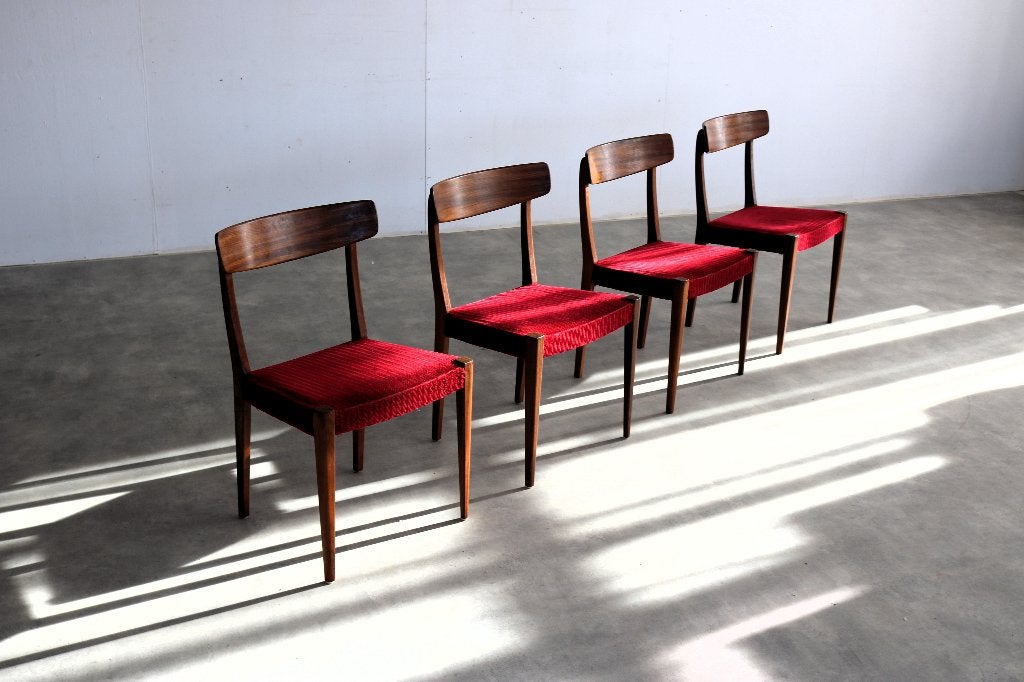 Vintage eetkamerstoelen | stoelen | jaren 60 | skaraborgs, Gebruikt, Bruin, ., Ophalen of Verzenden