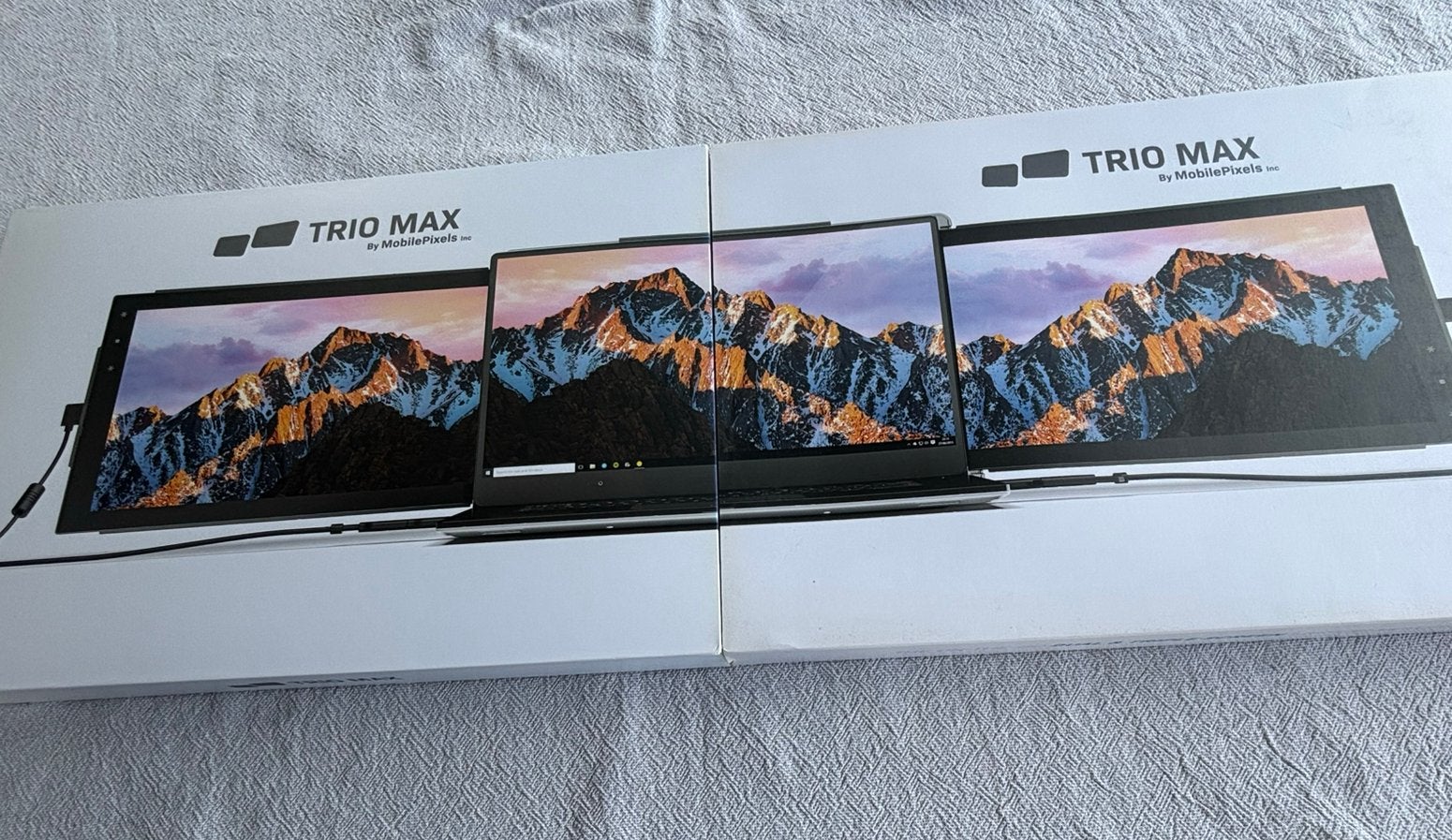 2x Mobile Pixels Trio Max – Nieuw in doos, Computers en Software, Monitoren, Ophalen, HDMI, IPS, Nieuw