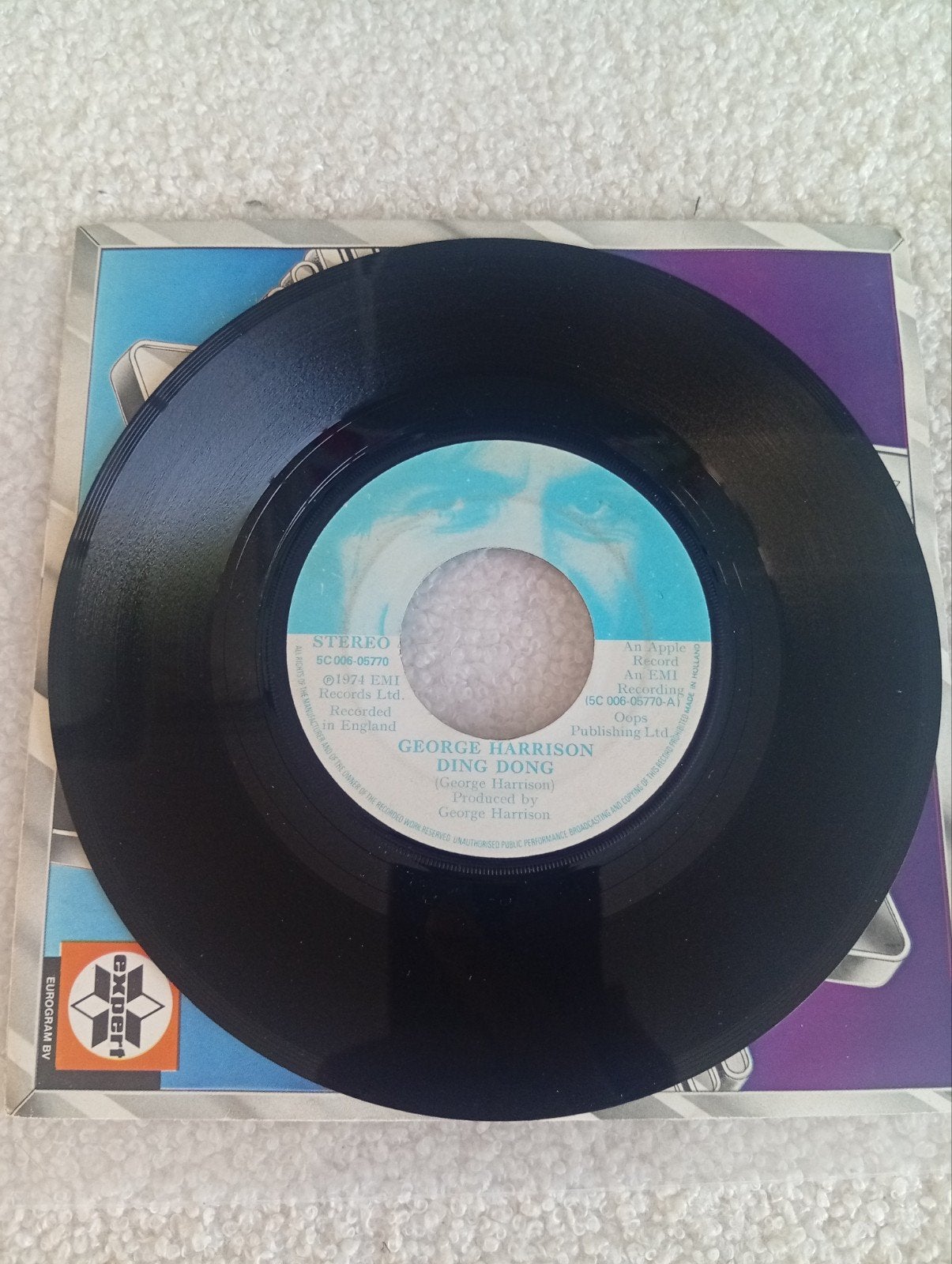 George Harrison - Ding Dong (Single, 1974), Cd's en Dvd's, Ophalen of Verzenden, Zo goed als nieuw, Pop
