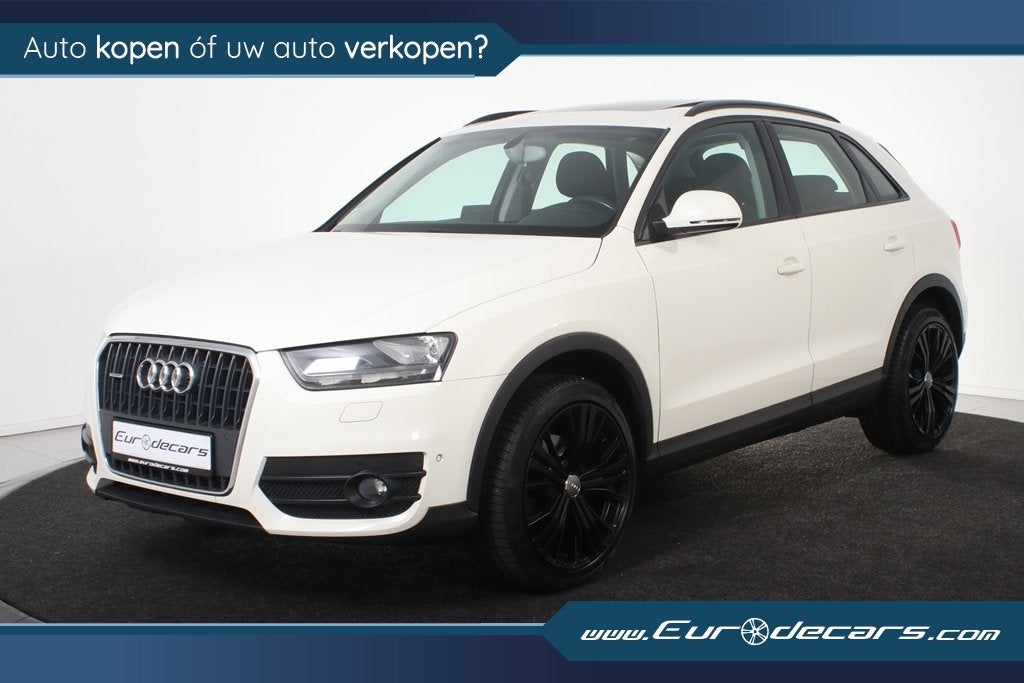 Audi Q3 2.0 TFSI Quattro Pro Line *Navigatie*Panoramadak*Sto, Auto's, Audi, Euro 5, Stof, Zwart, 4 cilinders