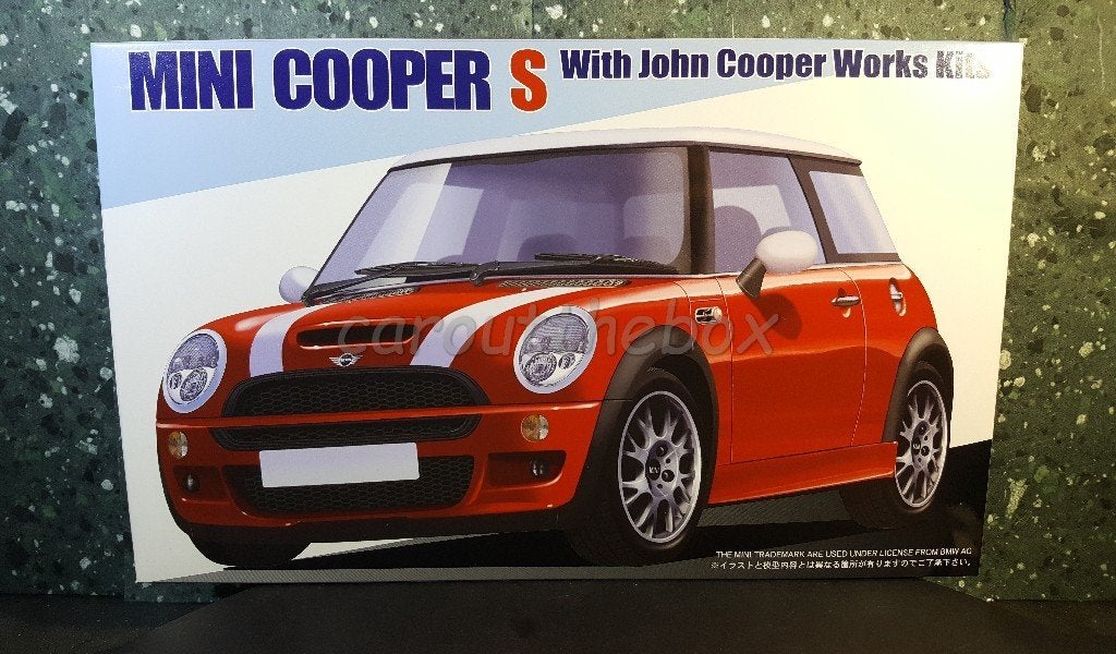 Mini Cooper S with JOHN COOPER WORKS KIT 1:24 Fujimi, Overige merken, Auto, Verzenden, Groter dan 1:32