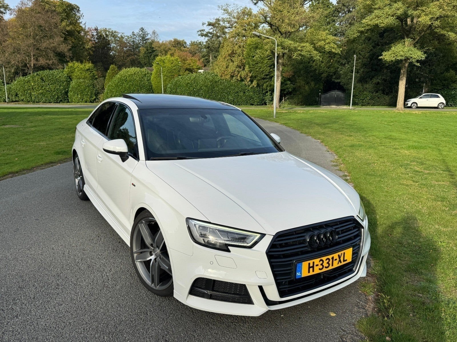 Audi A3 2.0 TDI 150pk S Tronic 2017 Wit, Auto's, 1325 kg, 4 cilinders, Wit, Bedrijf