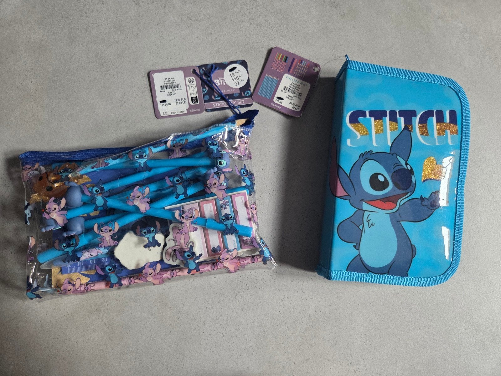 Stitch knutselspullen en etui nieuw Primark, Ophalen, Nieuw
