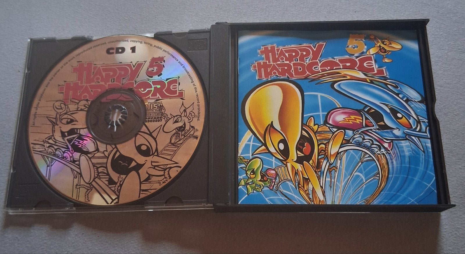 Happy Hardcore 5 CD - Klassieke Dance Collectie, Cd's en Dvd's, Cd's | Dance en House, Gebruikt, Hardcore, Verzamelalbum, Ophalen of Verzenden