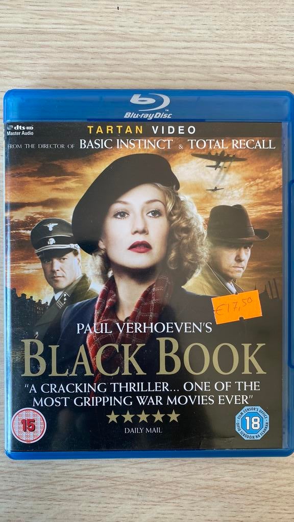 Black book blu ray zwart boek, Cd's en Dvd's, Blu-ray, Ophalen of Verzenden, Zo goed als nieuw, Drama