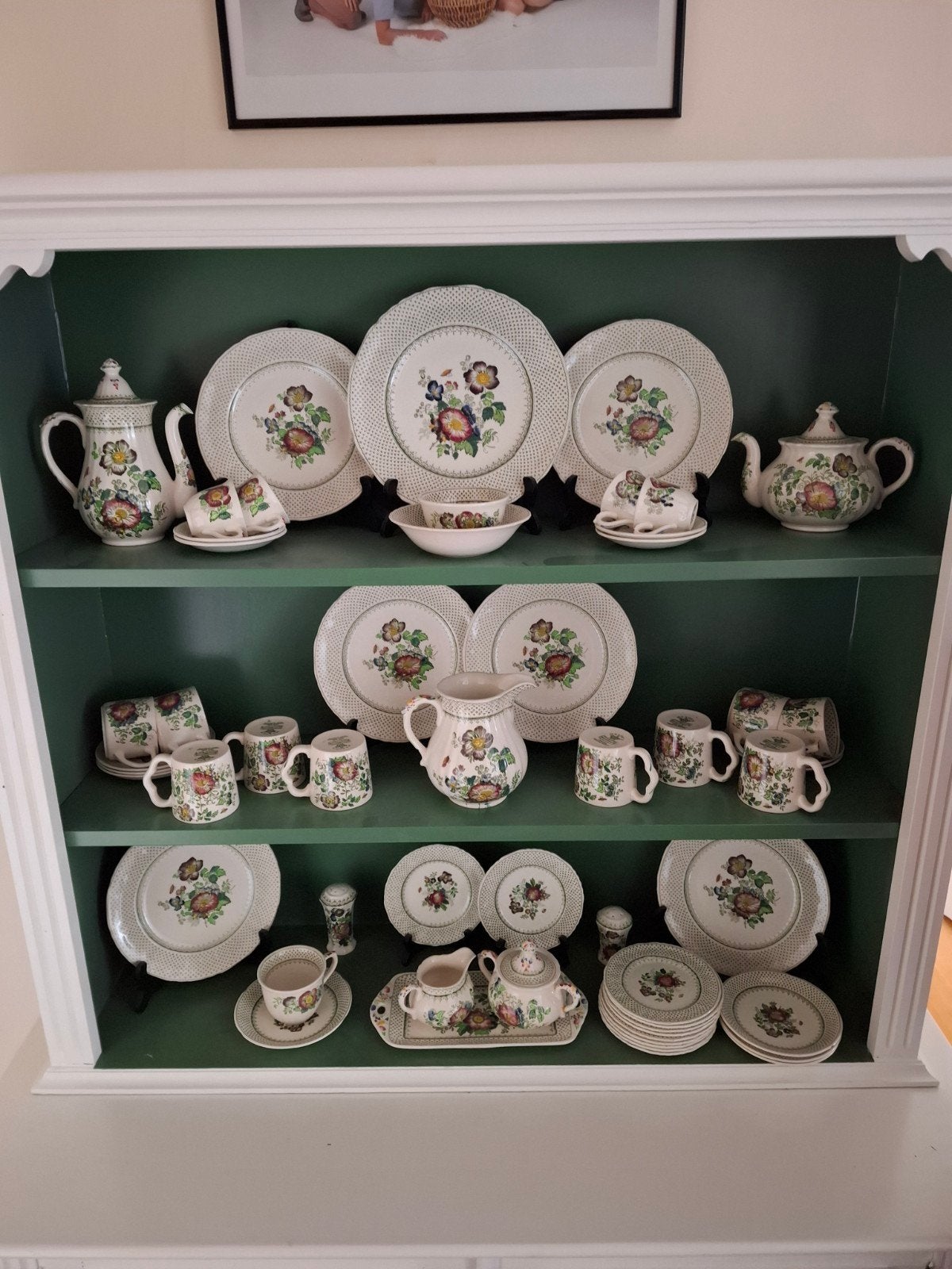 Mason's servies, Ophalen