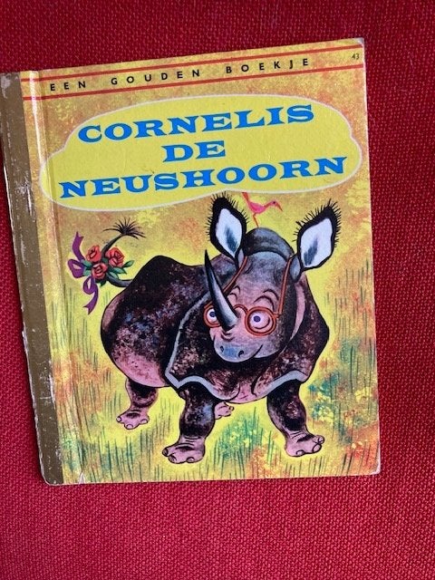 Cornelis de neushoorn- een gouden boekje, Gelezen, Fictie algemeen, Jongen of Meisje, 4 jaar