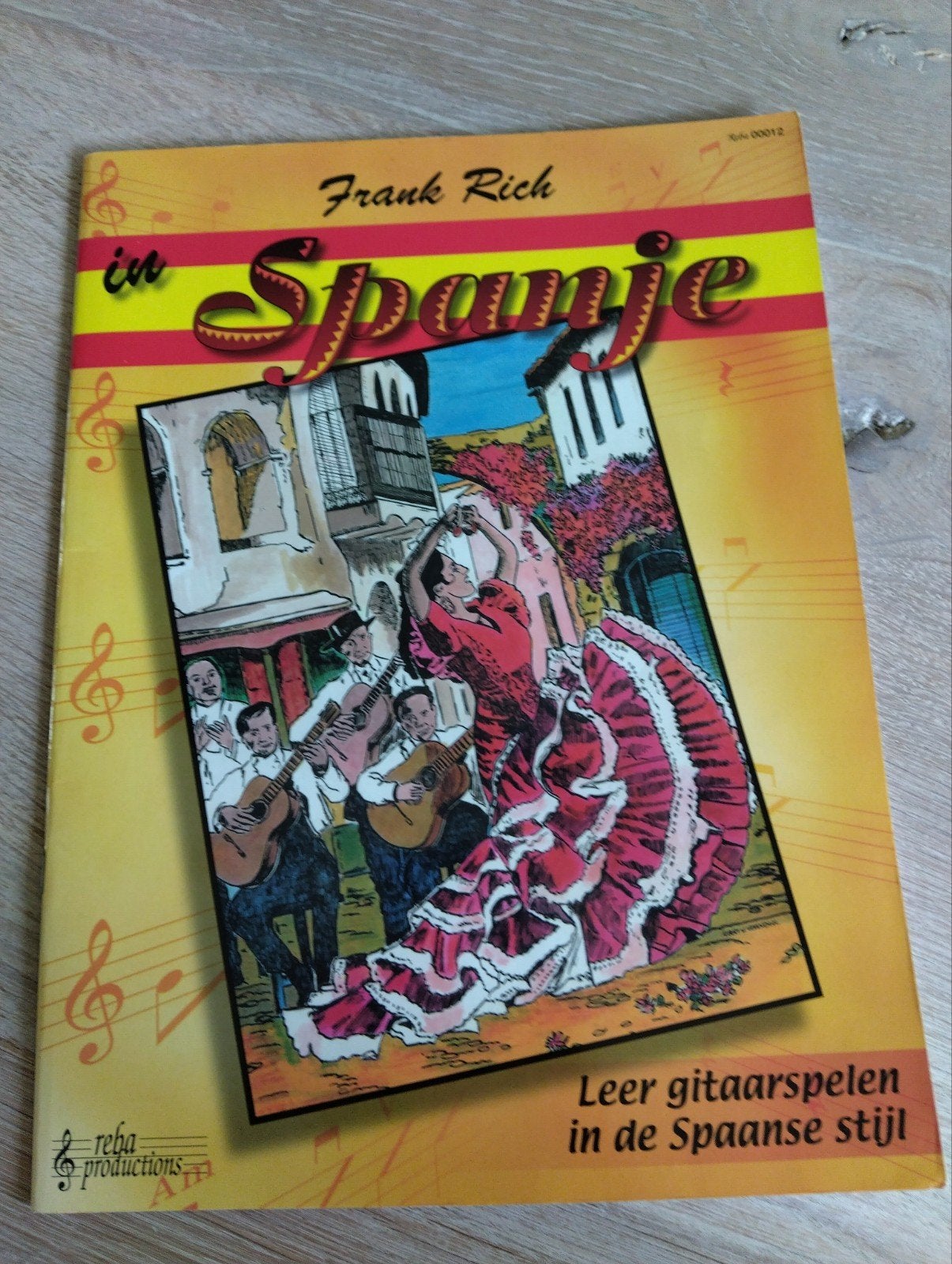 Frank Rich - In Spanje: Leer gitaarspelen in Spaanse stijl, Wereldmuziek, Les of Cursus, Ophalen of Verzenden, Gitaar