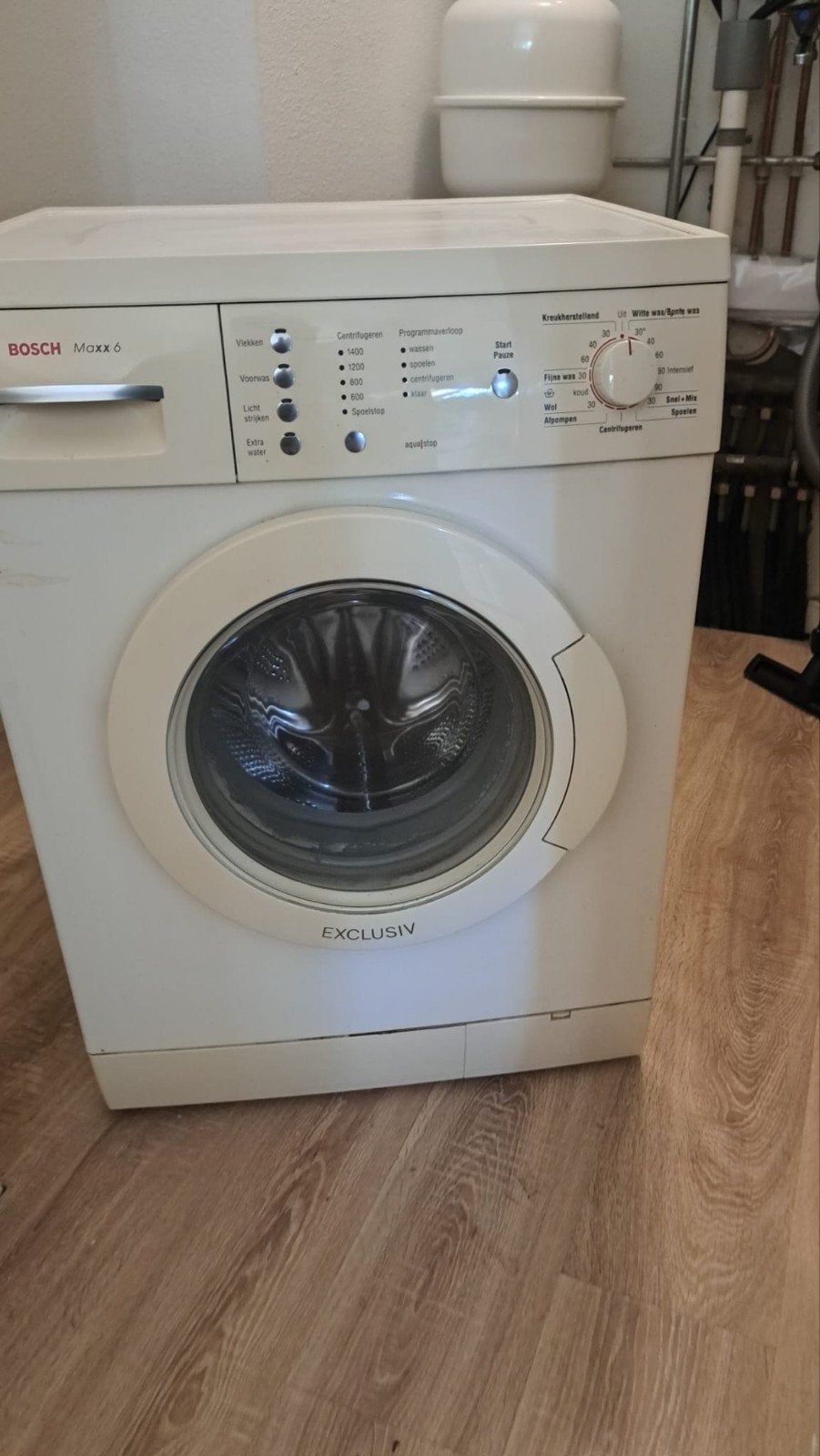 wasmachine Bosch, Ophalen, Gebruikt, 1200 tot 1600 toeren, 85 tot 90 cm