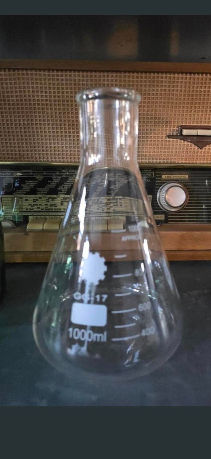 Prachtige vintage Approx 1000 ML Erlenmeyer €9.50, Ophalen of Verzenden