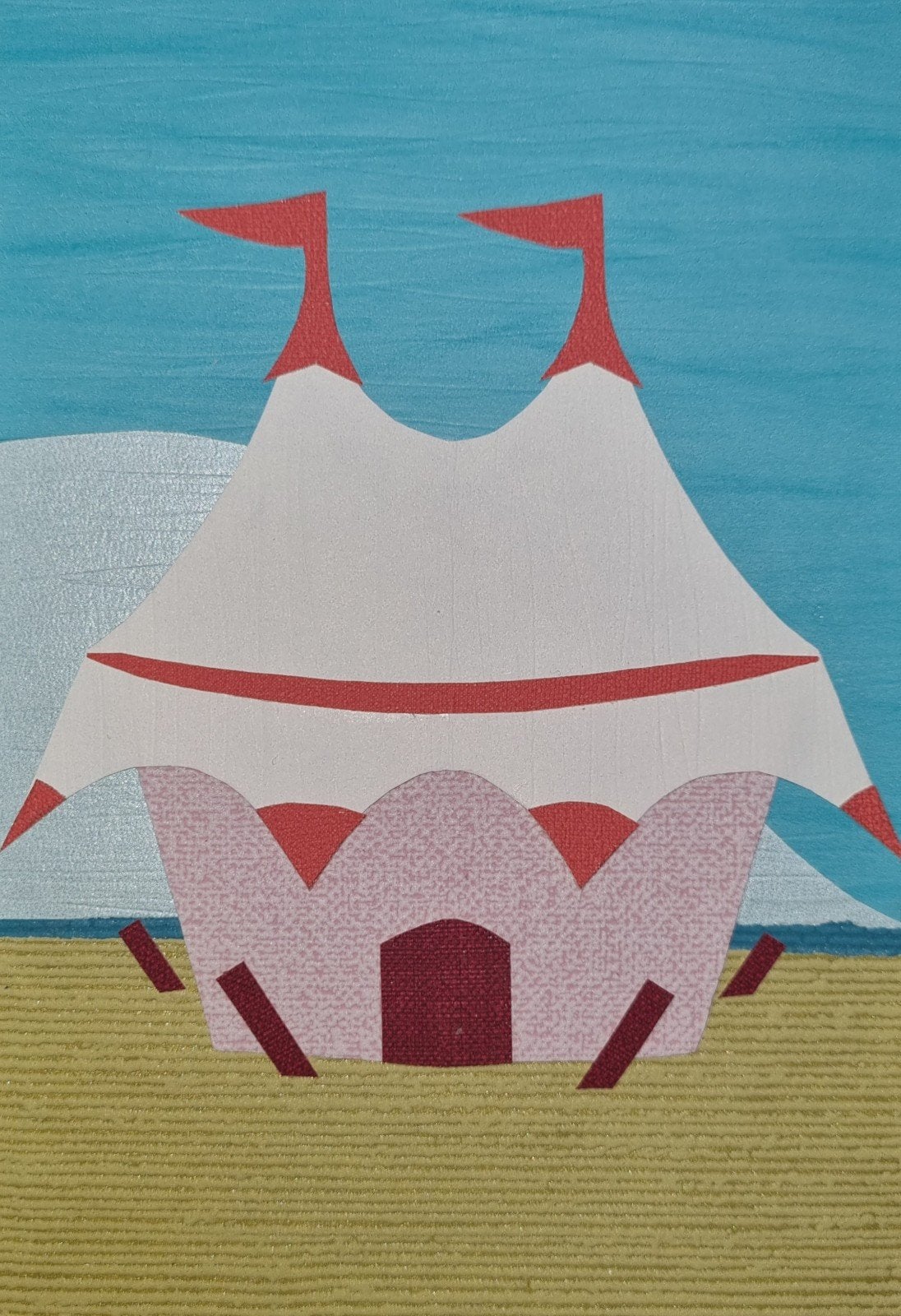 Originele kunstwerkjes ingelijst, Minder dan 50 cm, Overige typen, Nieuw, Ophalen of Verzenden