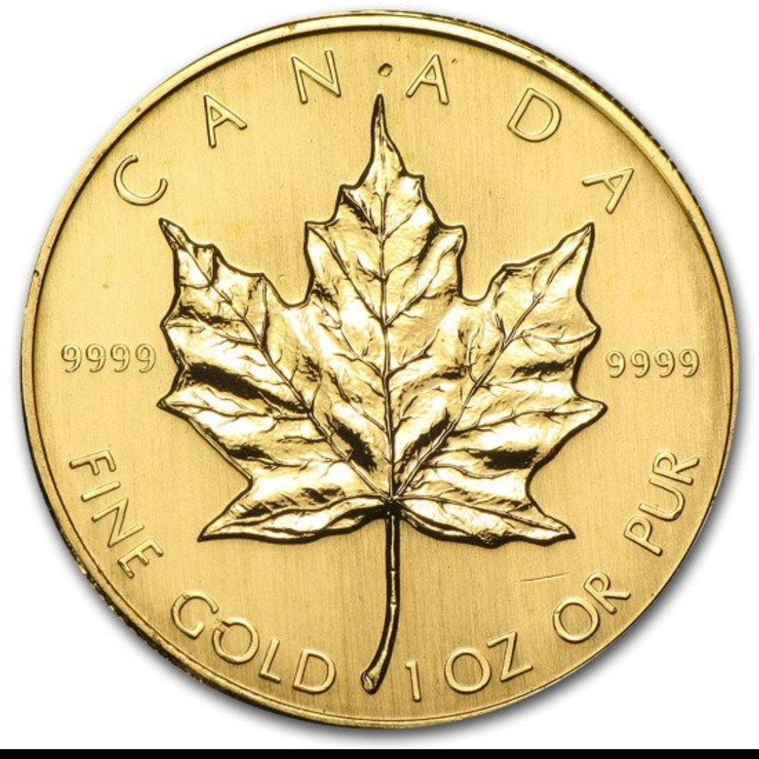 1 ounce maple leaf 1983, Ophalen of Verzenden, Goud