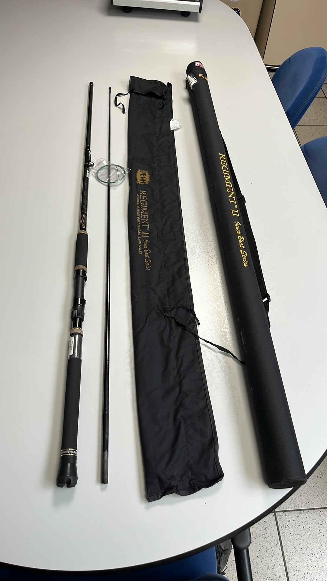 Penn Regiment 2 Inner Boat Series 2,40 meter, Ophalen of Verzenden, Zo goed als nieuw, Werphengel