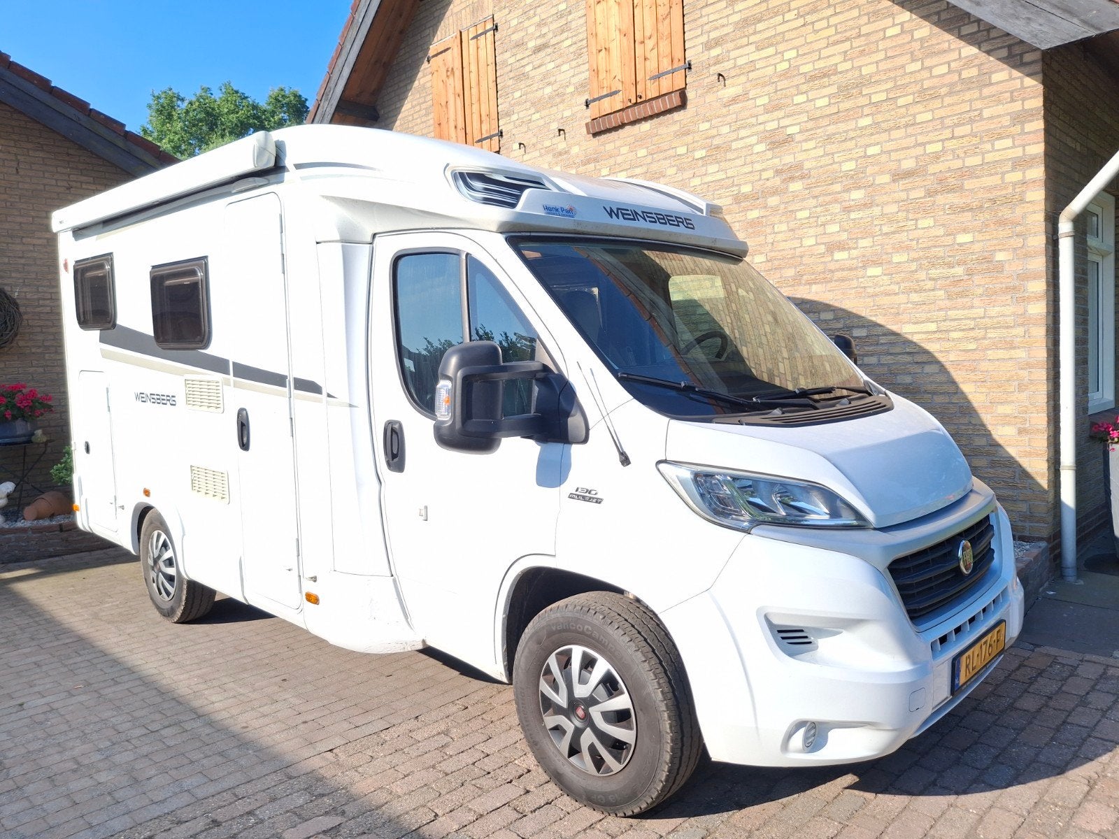 "WEINSBERG - 599CM - SUPER COMPACT - 2016- EURO 5", Caravans en Kamperen, Campers, Weinsberg, Ringverwarming, Fiat, Airbags