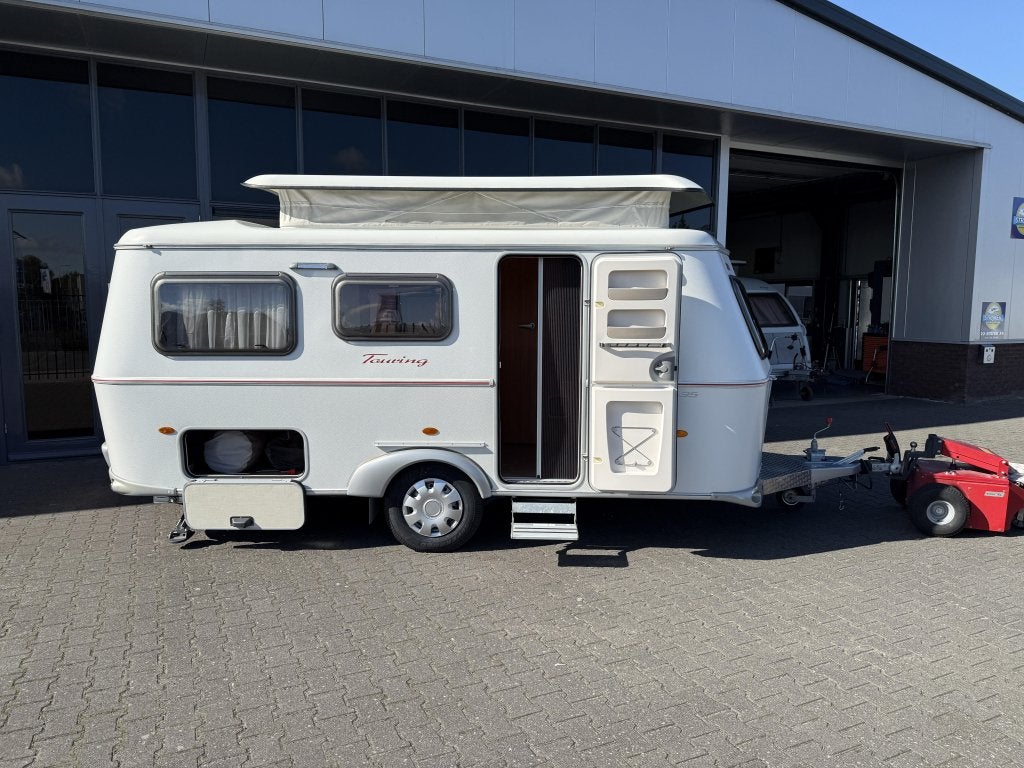 Eriba Touring Troll 535 GT 530GT Bed 198cm + Zit + WC BJ2021, Dwarsbed, Bedrijf, Treinzit, 5 tot 6 meter
