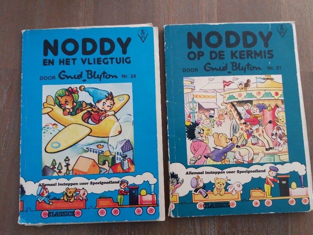 2 unieke Noddy boekjes - Enid Blyton, Gelezen, Fictie algemeen, Jongen of Meisje, Ophalen of Verzenden