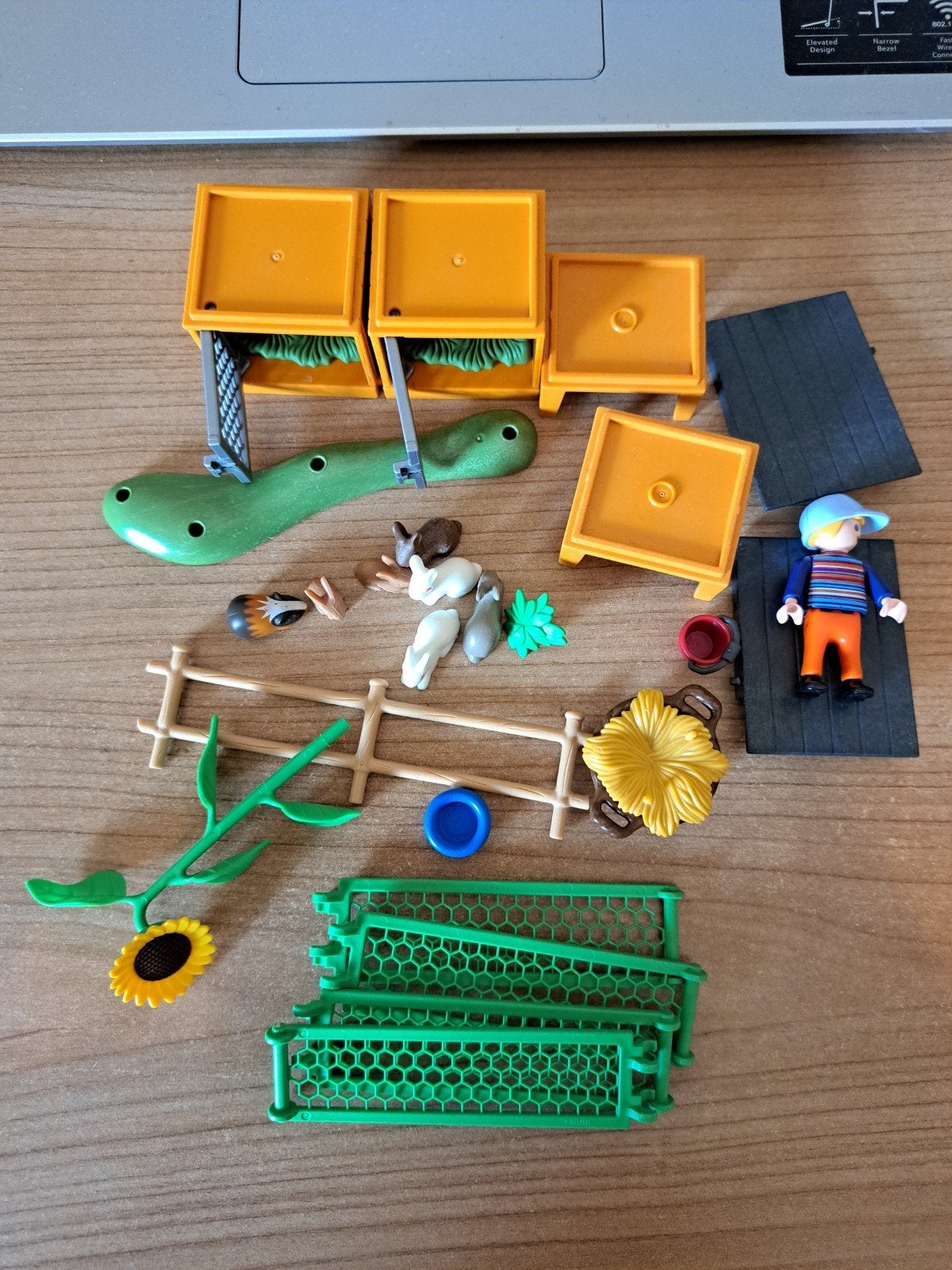 playmobil konijnenhok, Ophalen of Verzenden, Zo goed als nieuw