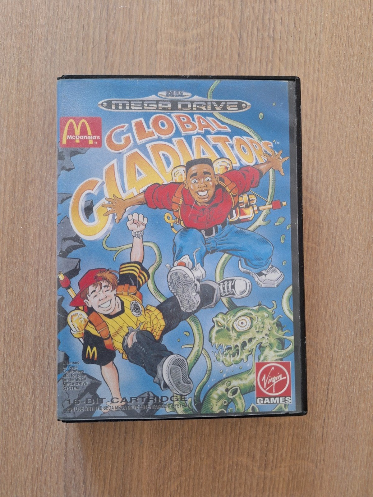Global Gladiators - Sega Mega Drive (McDonald's game), Spelcomputers en Games, Gebruikt, 1 speler, Ophalen of Verzenden, Platform