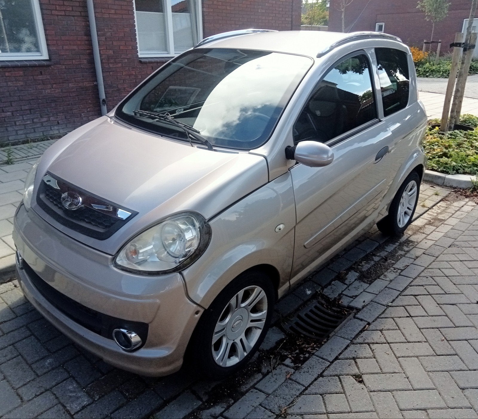 Brommobiel Microcar M.GO / 45KM / Champagne/ bjr 2009, Diversen, Ophalen, 16 km/u of meer, 46 km of meer, Gebruikt