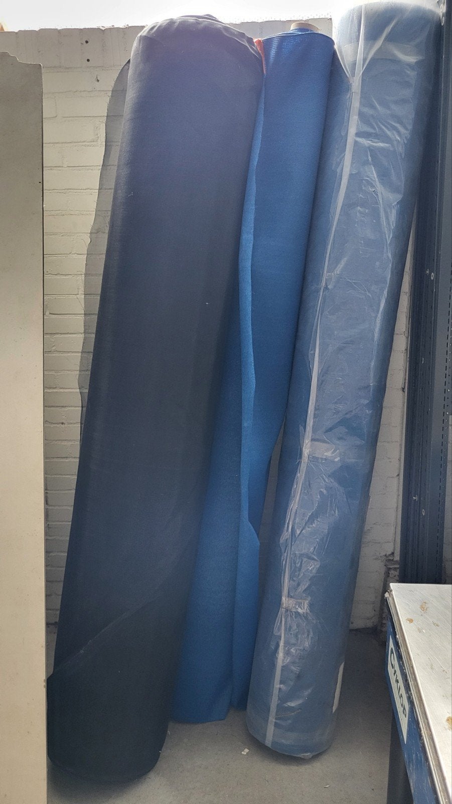 2 rollen doek schaduwdoek, Tuin en Terras, Gaas en Draad, Ophalen, Nieuw, 20 meter of meer