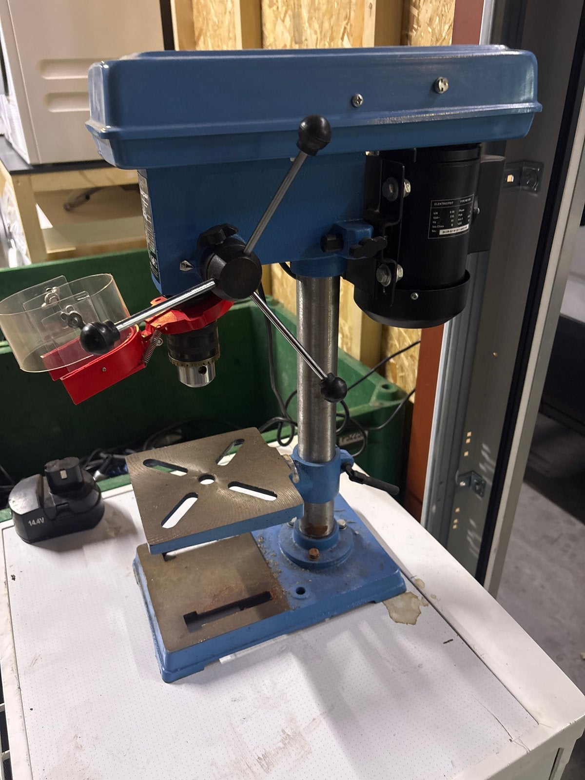 Topcraft Kolomboormachine TBD-500-2013NL - 9 Snelheden, Ophalen, Gebruikt, Variabele snelheid, Kolomboormachine