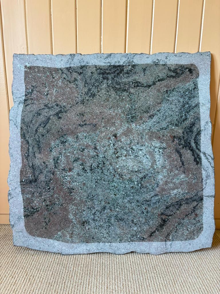 Marmeren blad 72 x 72 cm, Ophalen, Zo goed als nieuw