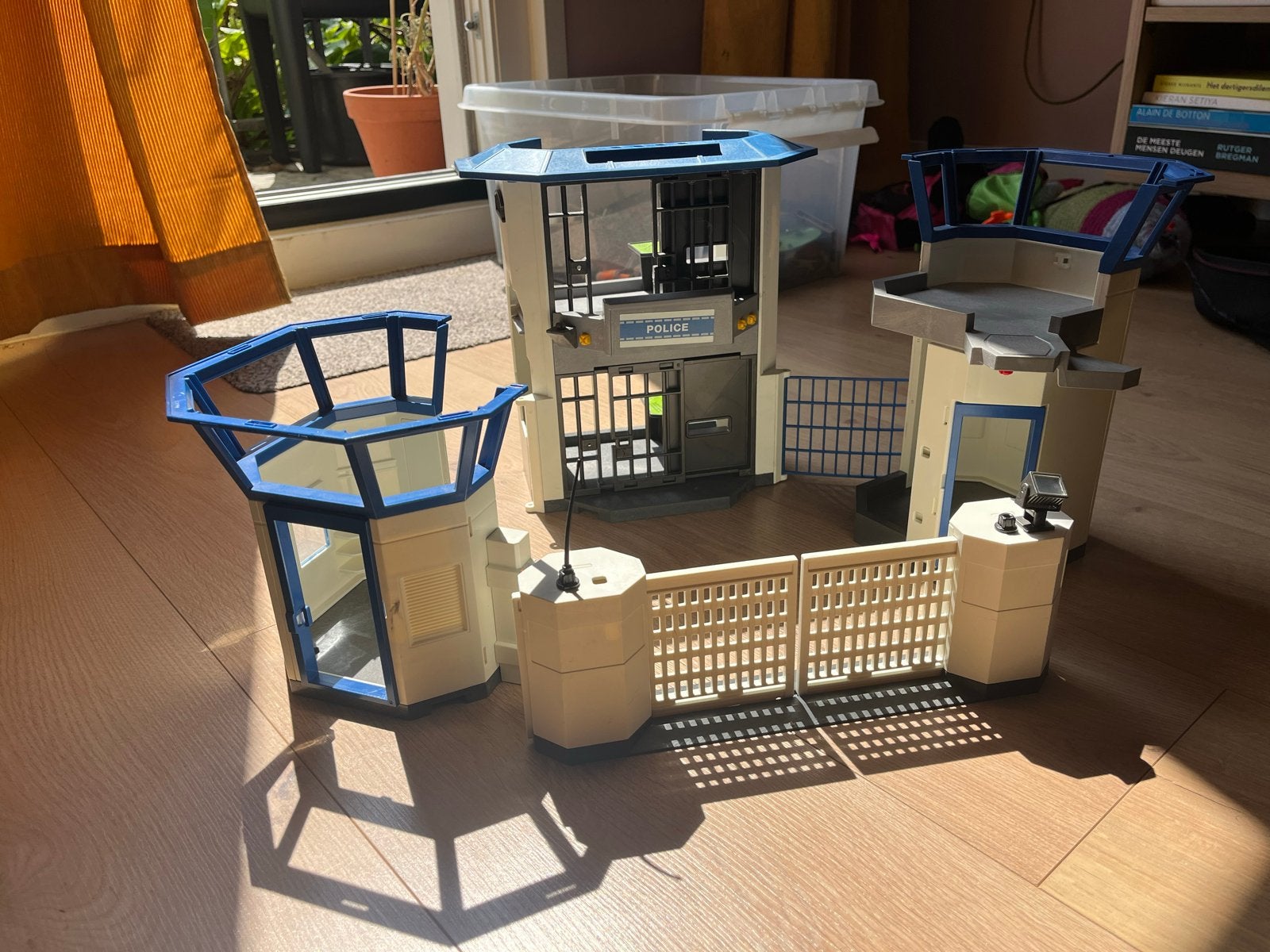 Grote Playmobil collectie: Politiebureau, vliegtuig en meer!, Ophalen, Gebruikt, Complete set, Gebouw
