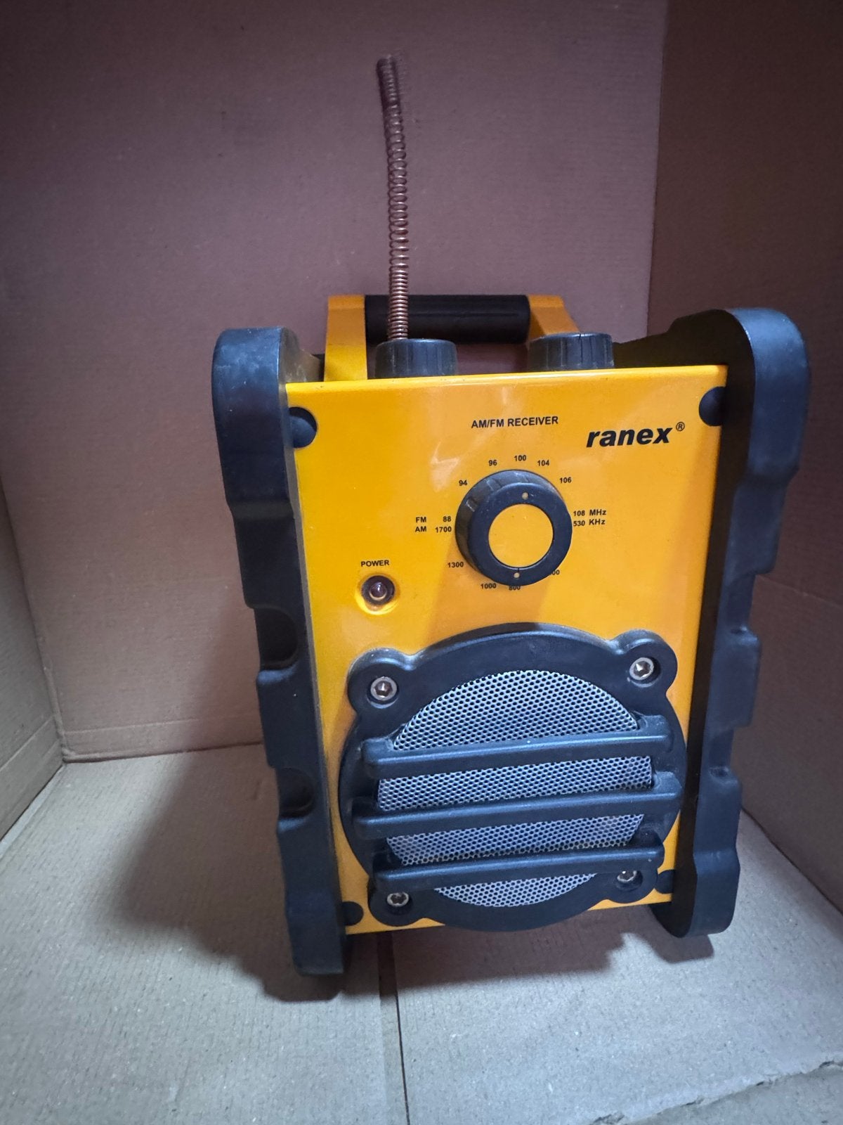 Ranex RX 2370 AM/FM Bouwradio, Ophalen of Verzenden, Gebruikt, Bouwradio