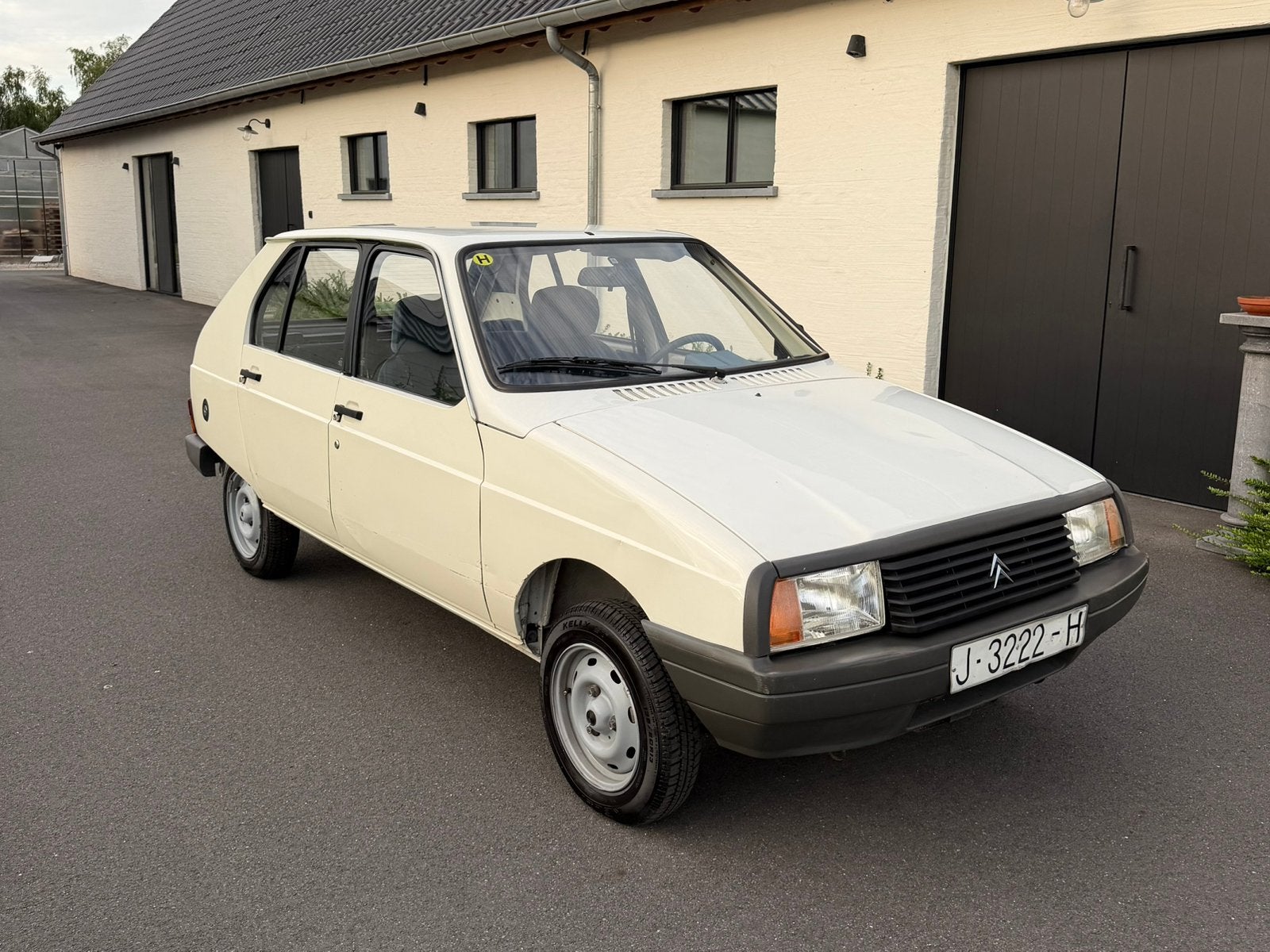 Citroën Visa 1984 67.000 km 1e eigenaar, roestvrij, uniek!!, Auto's, Citroën, Bedrijf, Handgeschakeld, Wit, Blauw