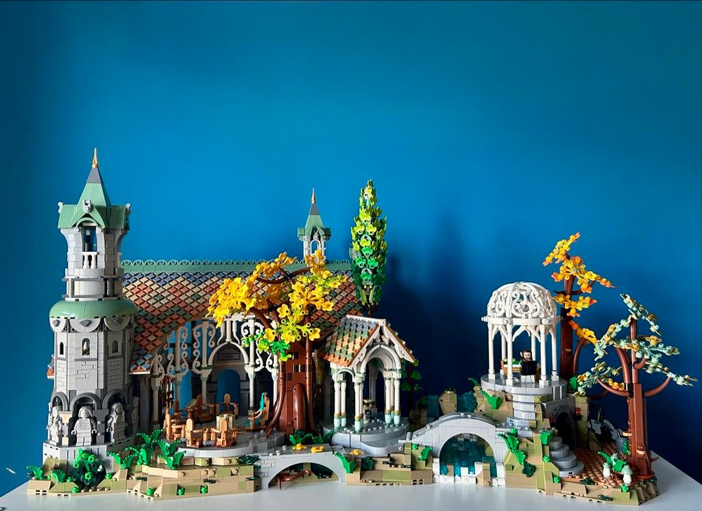 Lego Lord of the Rings Rivendell (10316) - Zo goed als nieuw, Ophalen of Verzenden, Envelop