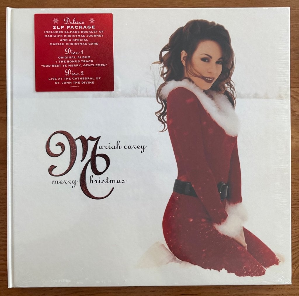 Mariah Carey - Merry Christmas - Deluxe 2LP Package Vinyl, Cd's en Dvd's, Boxset, Pop, Ophalen of Verzenden, 12 inch