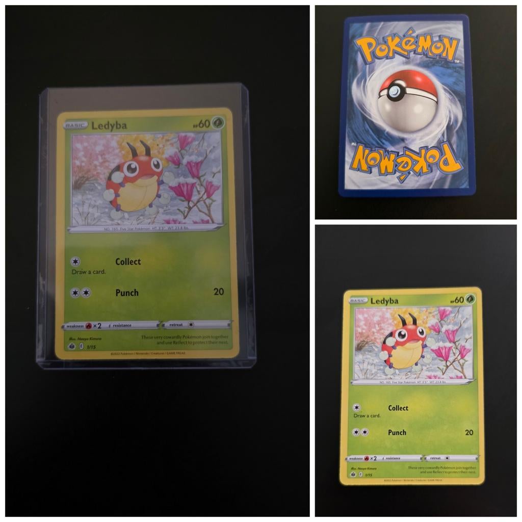 Pokémon kaart Ledyba, Ophalen of Verzenden, Zo goed als nieuw, Losse kaart
