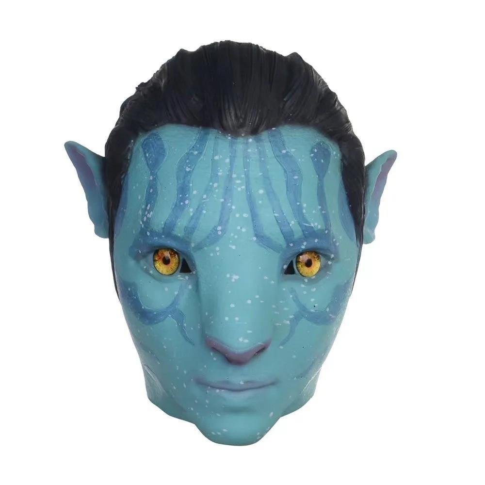 Avatar luxe full face latex masker, Ophalen of Verzenden, Nieuw, Overige typen