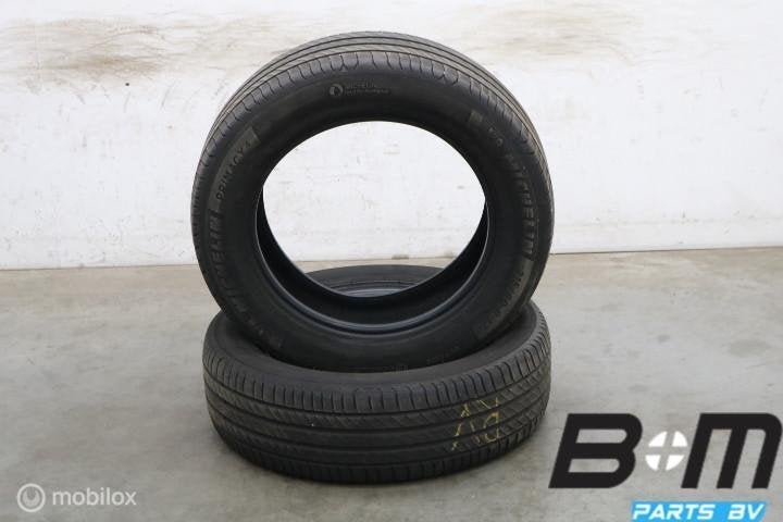 2 x 2156017 96H Michelin Primacy 4 met 4.5mm 215 60 17, Gebruikt, Band(en)