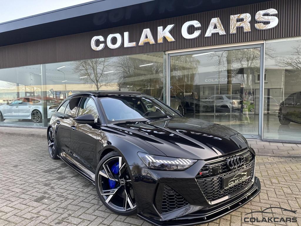 Audi RS6 RS6 4.0 TFSI V8 Keramisch-Pano-601PK-4-wiel sturing, Automaat, Gebruikt, 600 pk, Leder