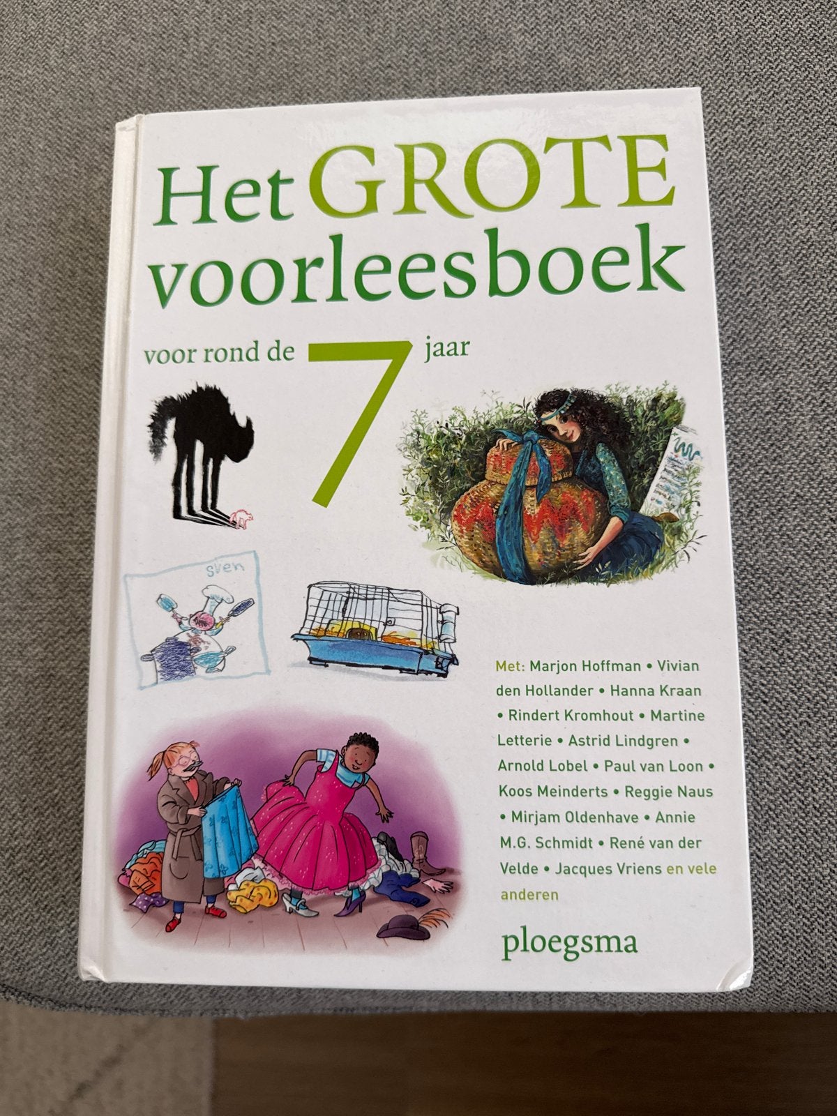 Het Grote Voorleesboek voor rond de 7 jaar, Ophalen, Zo goed als nieuw, Fictie algemeen