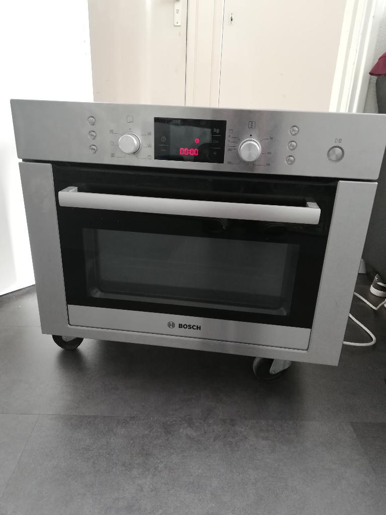 Bosch inbouw oven combi magnetron model HBC84K553N, Witgoed en Apparatuur, Ovens, Ophalen, Minder dan 45 cm, Gebruikt, Bosch