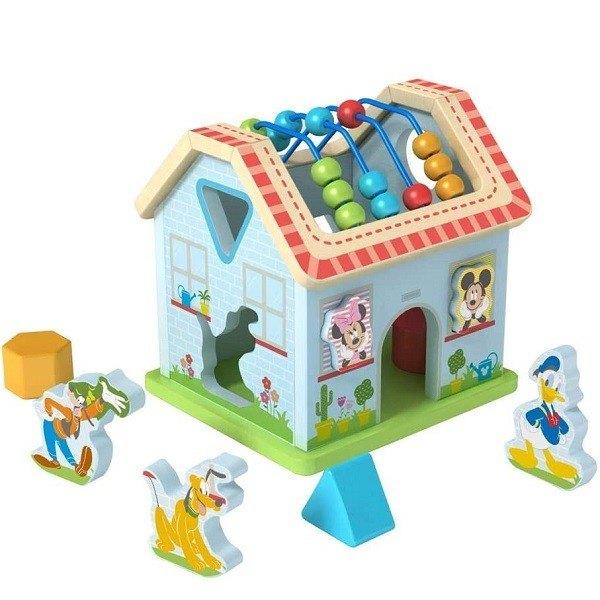 Mickey Mouse Houten Activiteitenhuis, Kinderen en Baby's, Speelgoed | Overig, Nieuw, Jongen of Meisje, Ophalen of Verzenden