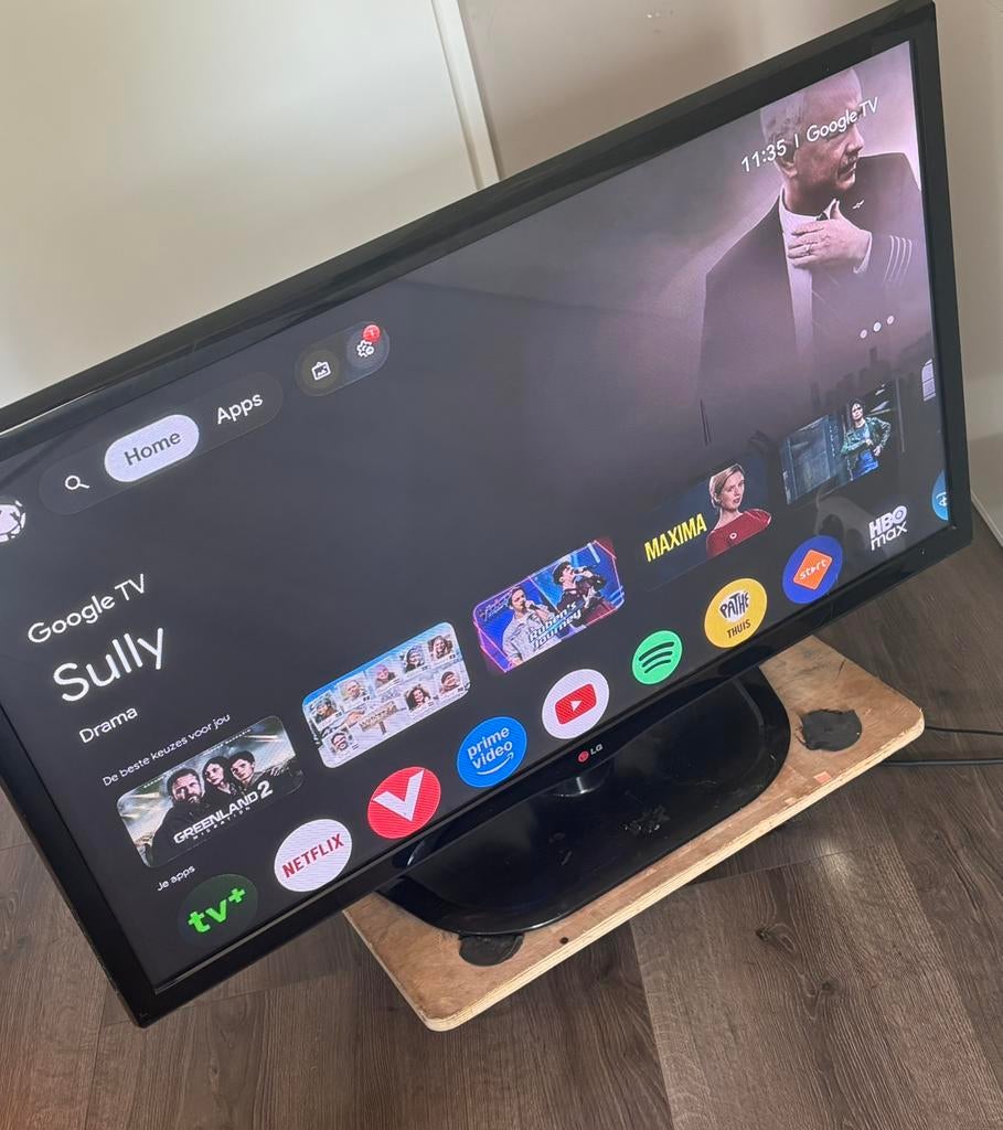 LG 42" inch televisie met afstandsbediening, werkt goed!, Ophalen, 50 Hz, Zo goed als nieuw, 100 cm of meer