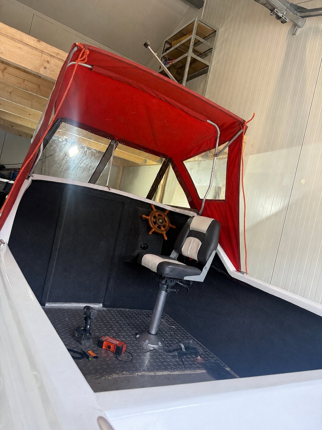Shetland 535 Suntrip met Evinrude 15pk en trailer, Kajuitboot, Buitenboordmotor, Zo goed als nieuw, Polyester