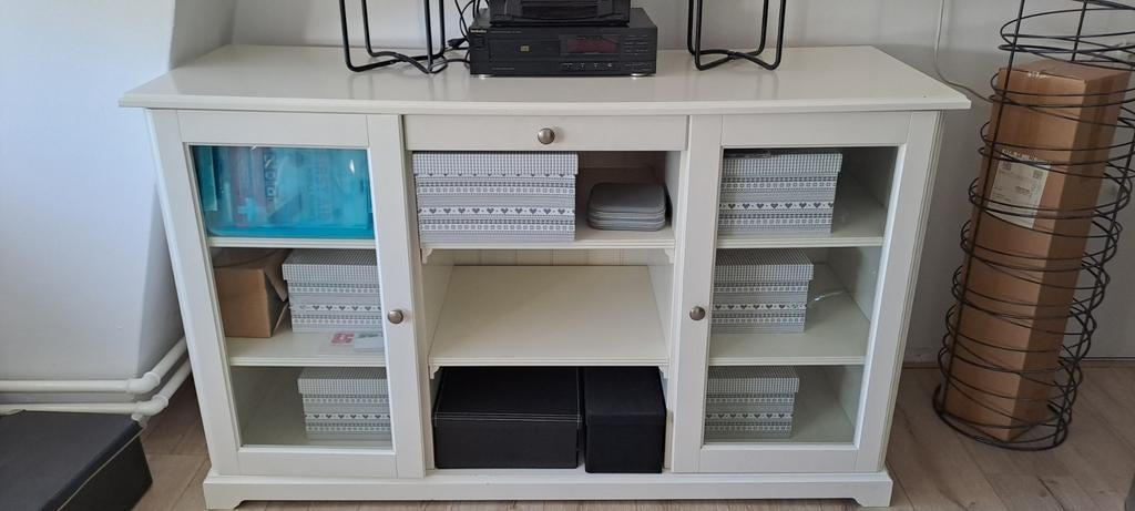 IKEA Liatorp dressoir servieskast, Huis en Inrichting, Kasten | Dressoirs, Ophalen, Gebruikt, 25 tot 50 cm, 100 tot 150 cm