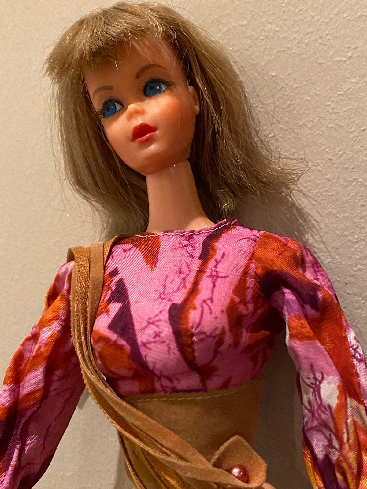 Vintage Barbie MOD Dramatic New Living Barbie pop 70 Mattel, Ophalen of Verzenden, Fashion Doll