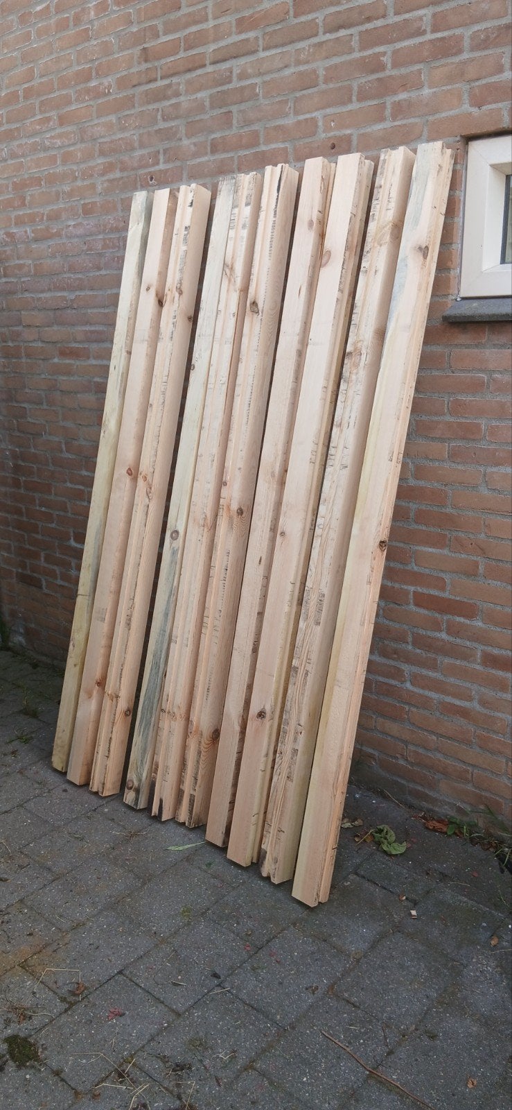 houten balken, Ophalen, Hout, Minder dan 3 meter