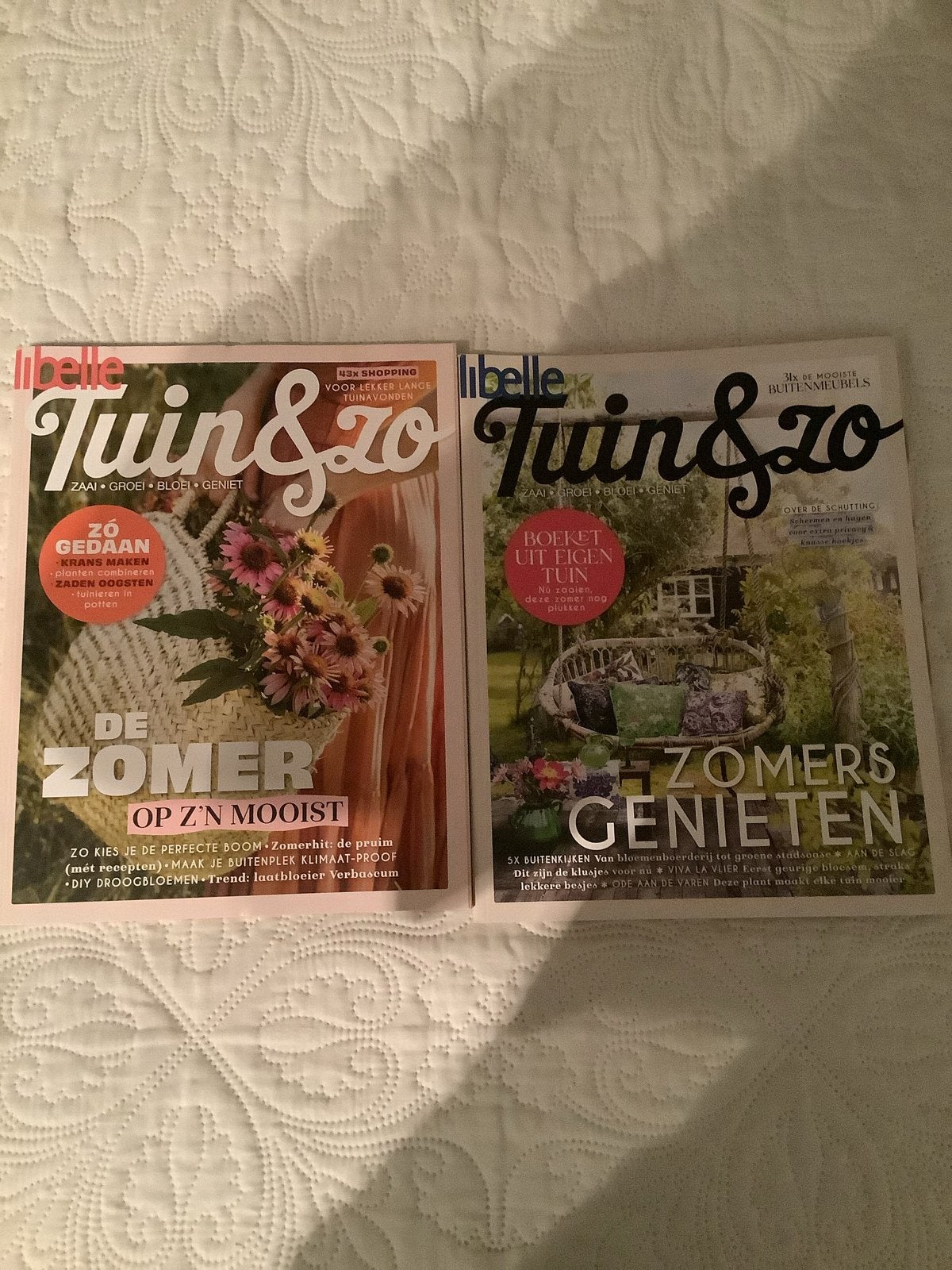 Libelle Tuin & Zo - Zomerse Tuinmagazines (2 stuks), Ophalen of Verzenden, Zo goed als nieuw, Overige typen