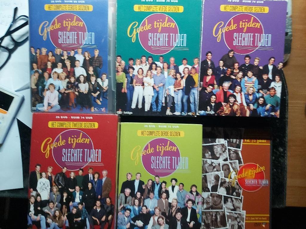Goede tijden slecjte tijden  1 t/m. 5 plus  12 1/2 jaar, Cd's en Dvd's, Alle leeftijden, Ophalen of Verzenden, Gebruikt, Drama