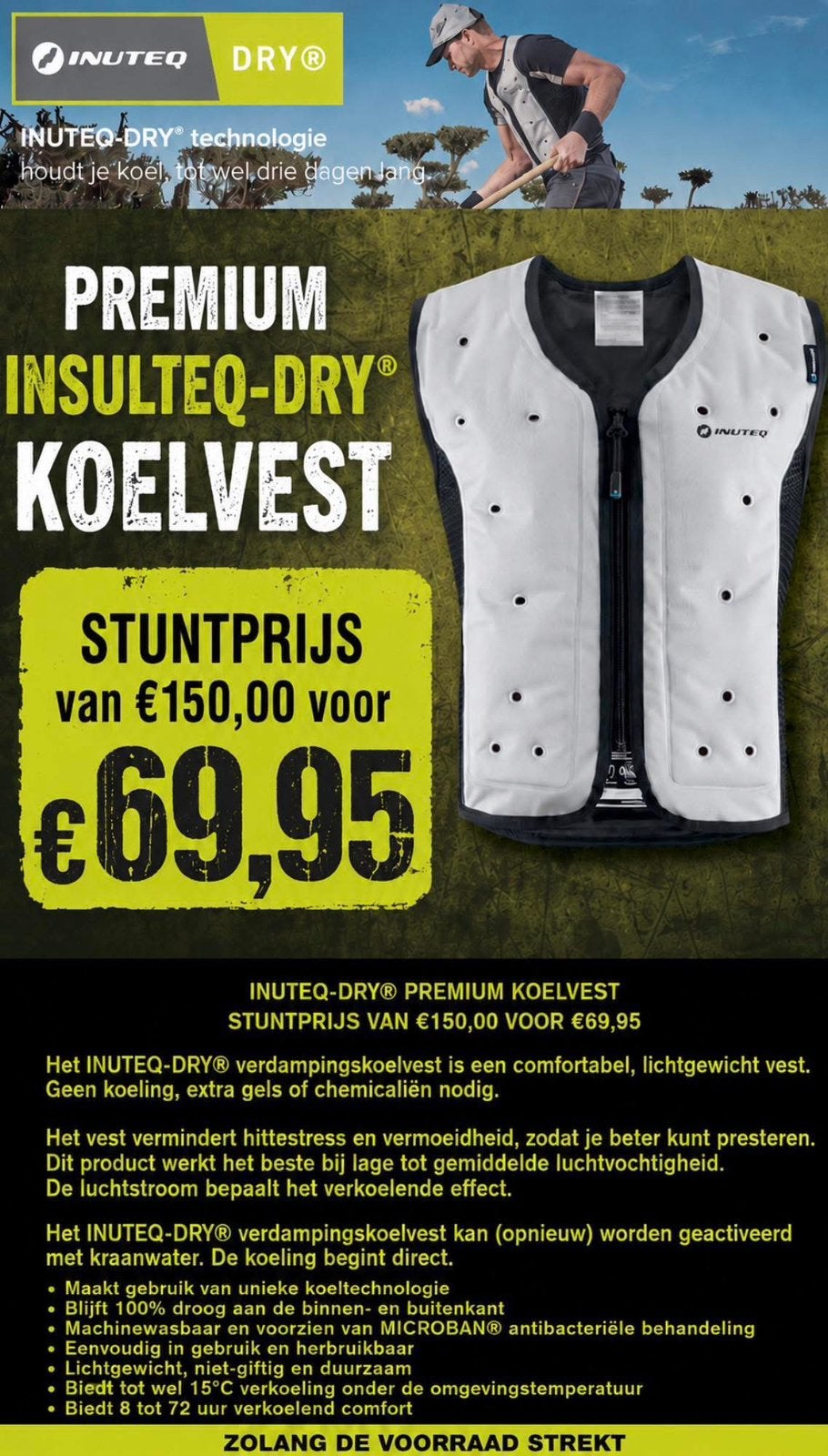 Koelvest, Ophalen of Verzenden, Nieuw