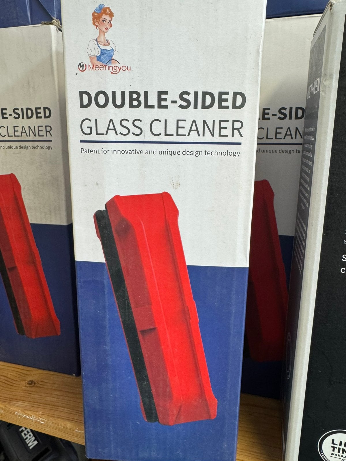 Glass cleaner, Ophalen, Raamwisser of Trekker