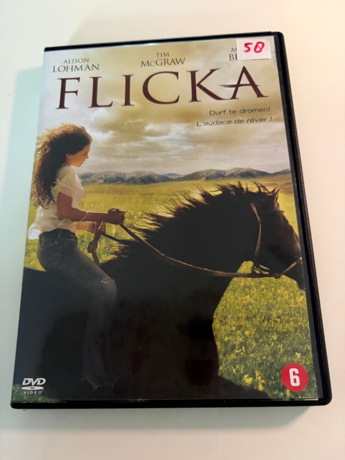 Dvd Flicka durf te dromen, Engels, Alle leeftijden, Ophalen of Verzenden, Zo goed als nieuw