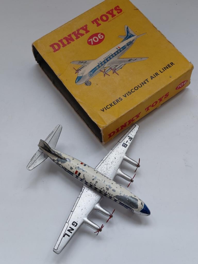 Dinky Vickrs Viscount, Ophalen of Verzenden, Gebruikt